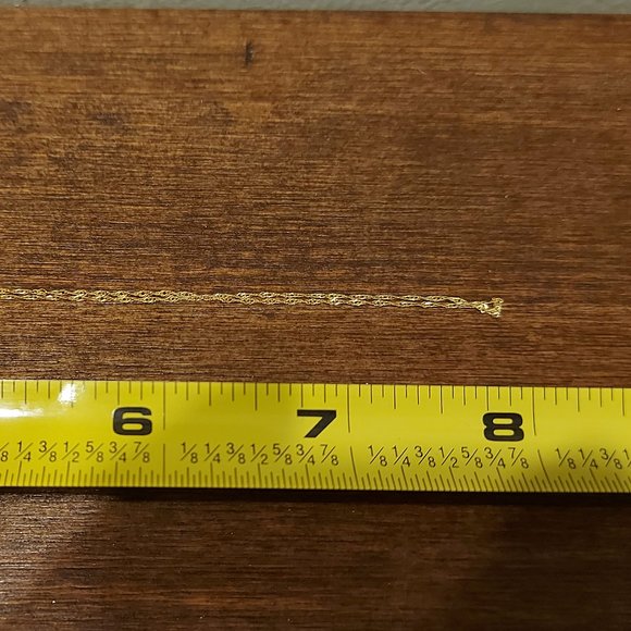 14K Gold Women's Small Twist Link Chain - Picture 5 of 5